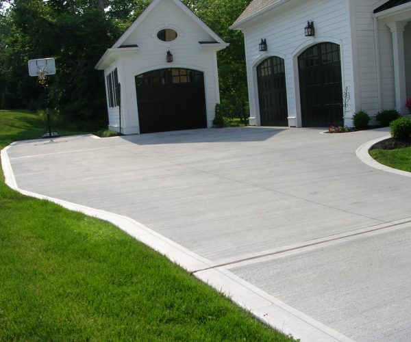 concrete driveways